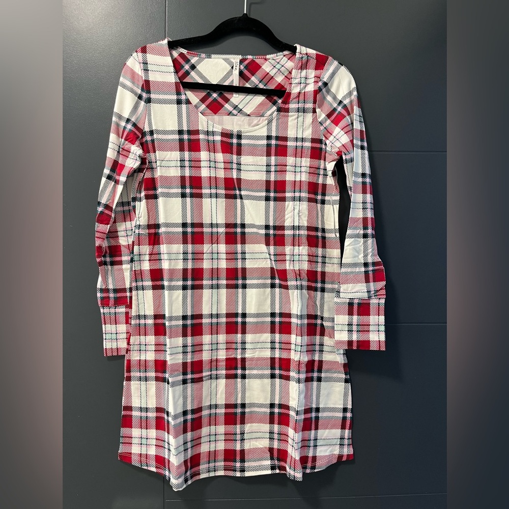 NWT Soma Plaid Nightgown